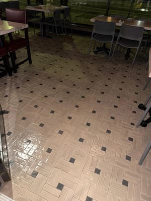 Professional tile floor cleaning and restoration